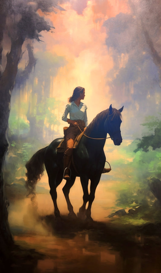 Woman on Horseback