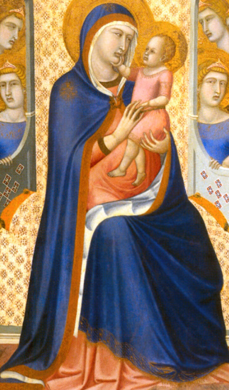 Madonna and Child Enthroned with Angels