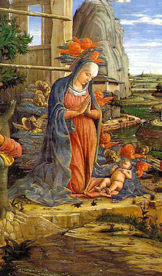 Madonna Adoring the Christ Child