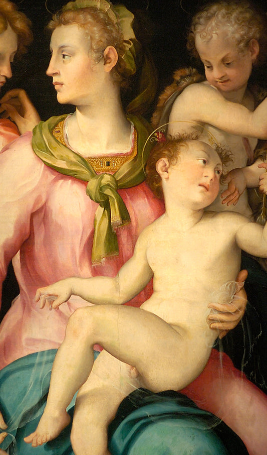 Virgin, Child, Infant and John