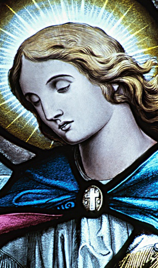 Virgin Mary Stained Glass