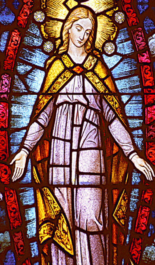 Virgin Mary Stained Glass