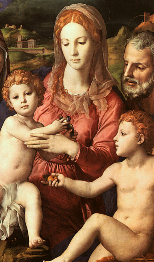 The Holy Family with John the Baptist