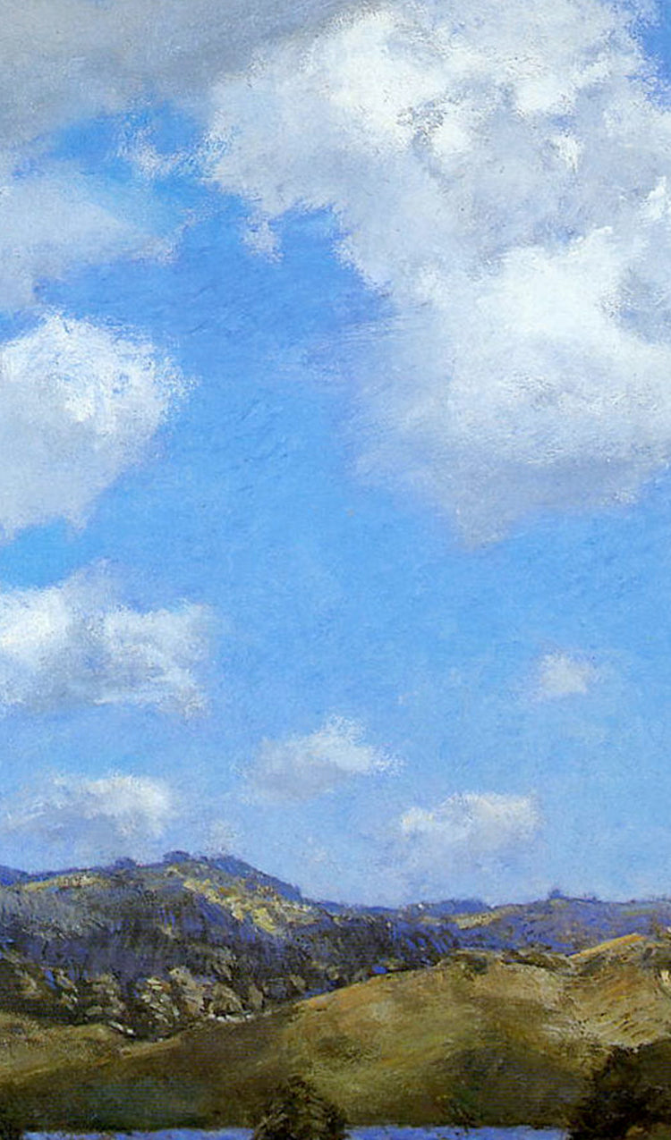 Blue Sky Painting